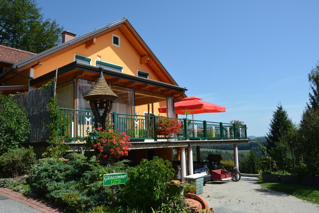Gaestehaus Schmid Sankt Johann im Saggautal Exteriér fotografie