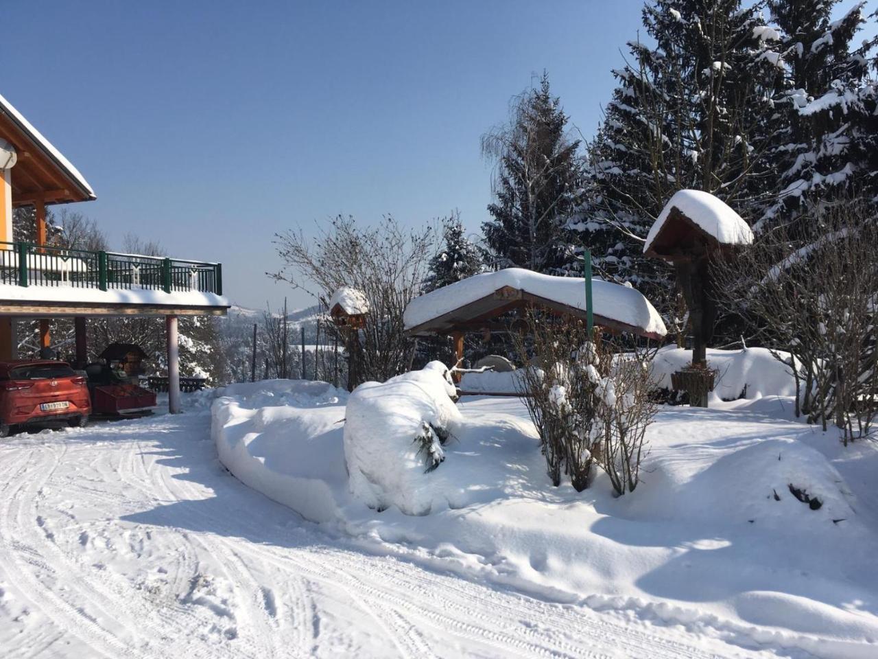 Gaestehaus Schmid Sankt Johann im Saggautal Exteriér fotografie